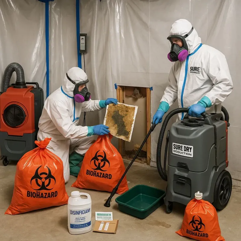 Contaminated Water Handling Protocols process in Charleston, SC